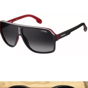 Carrera Unisex Flag Polarized Square Navigator Sunglasses